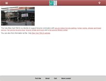 Tablet Screenshot of indybikehub.org
